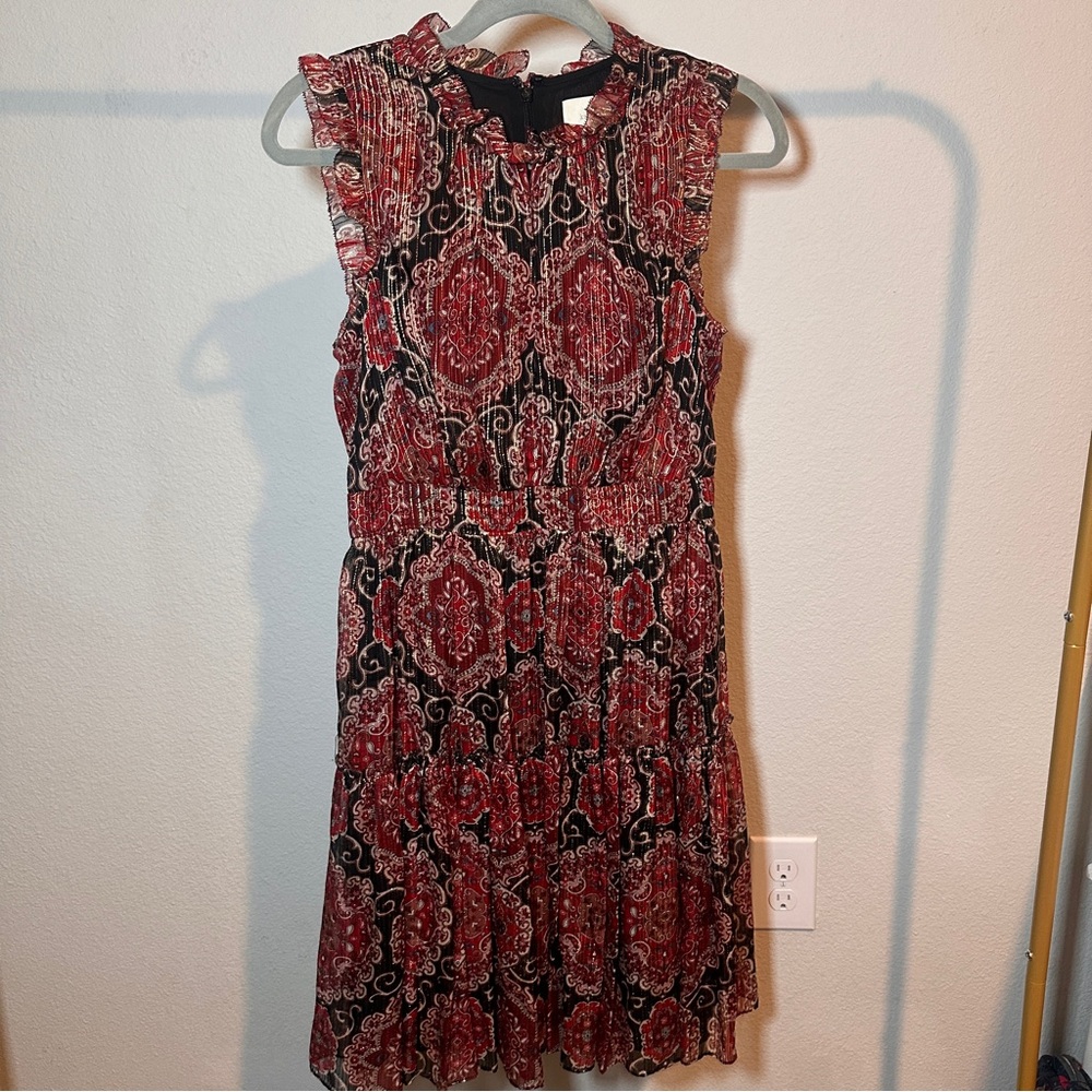 Kate Spade Metallic Medallion design dress